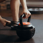 Adjustable 24kg Dumbbells Pair & 18kg Adjustable Kettlebell Package