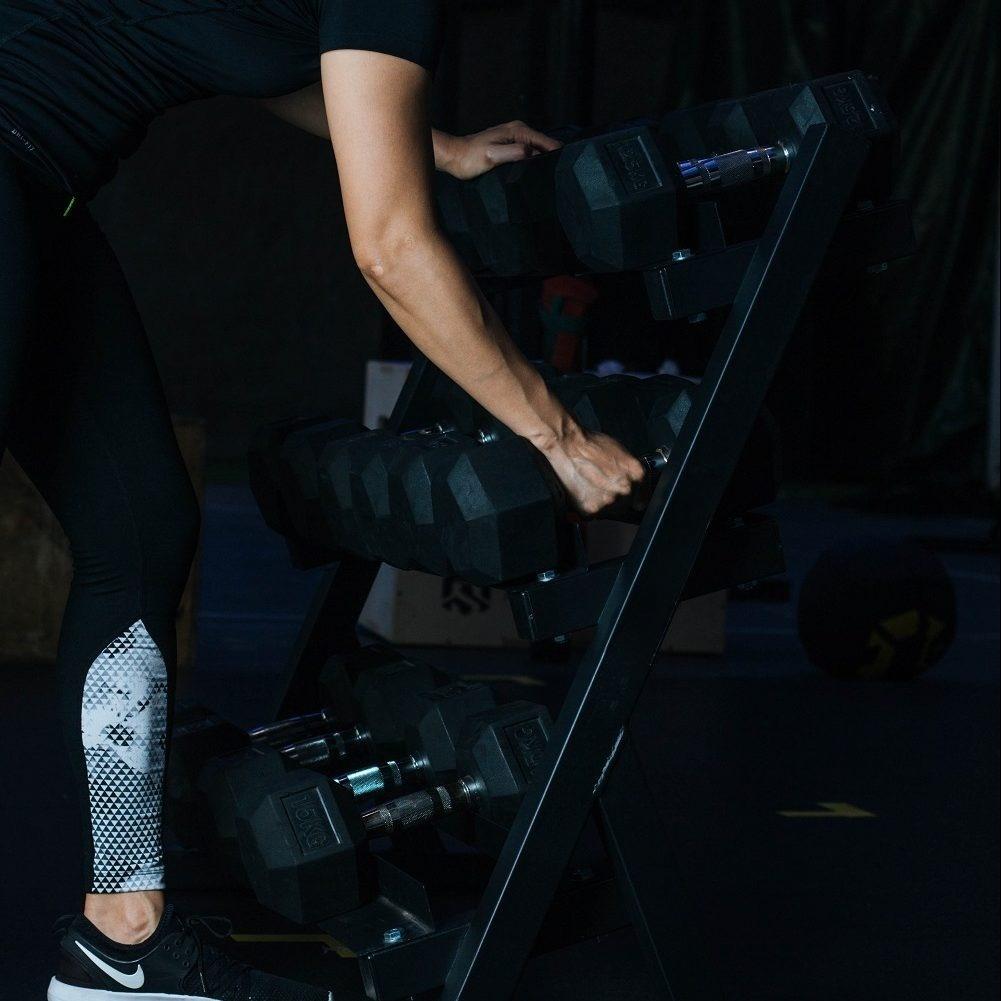 3 Tier Dumbbell Weight Rack