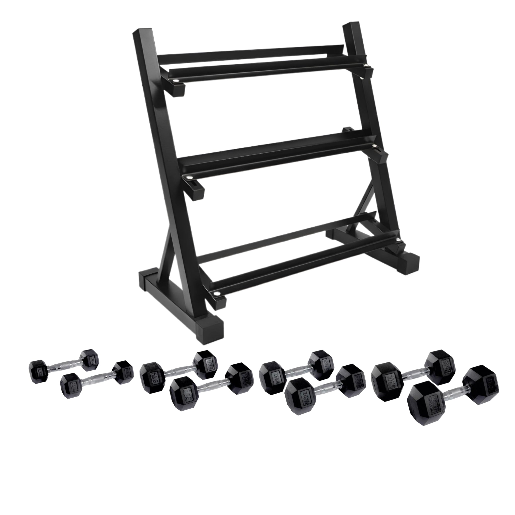 3 Tier Dumbbell Weight Rack