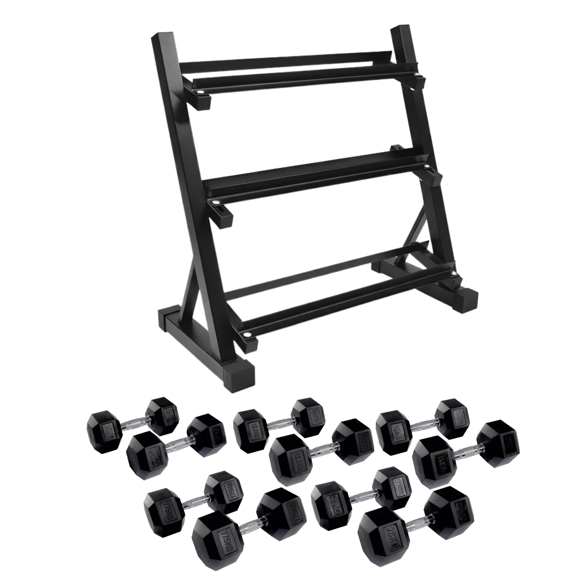 3 Tier Dumbbell Weight Rack
