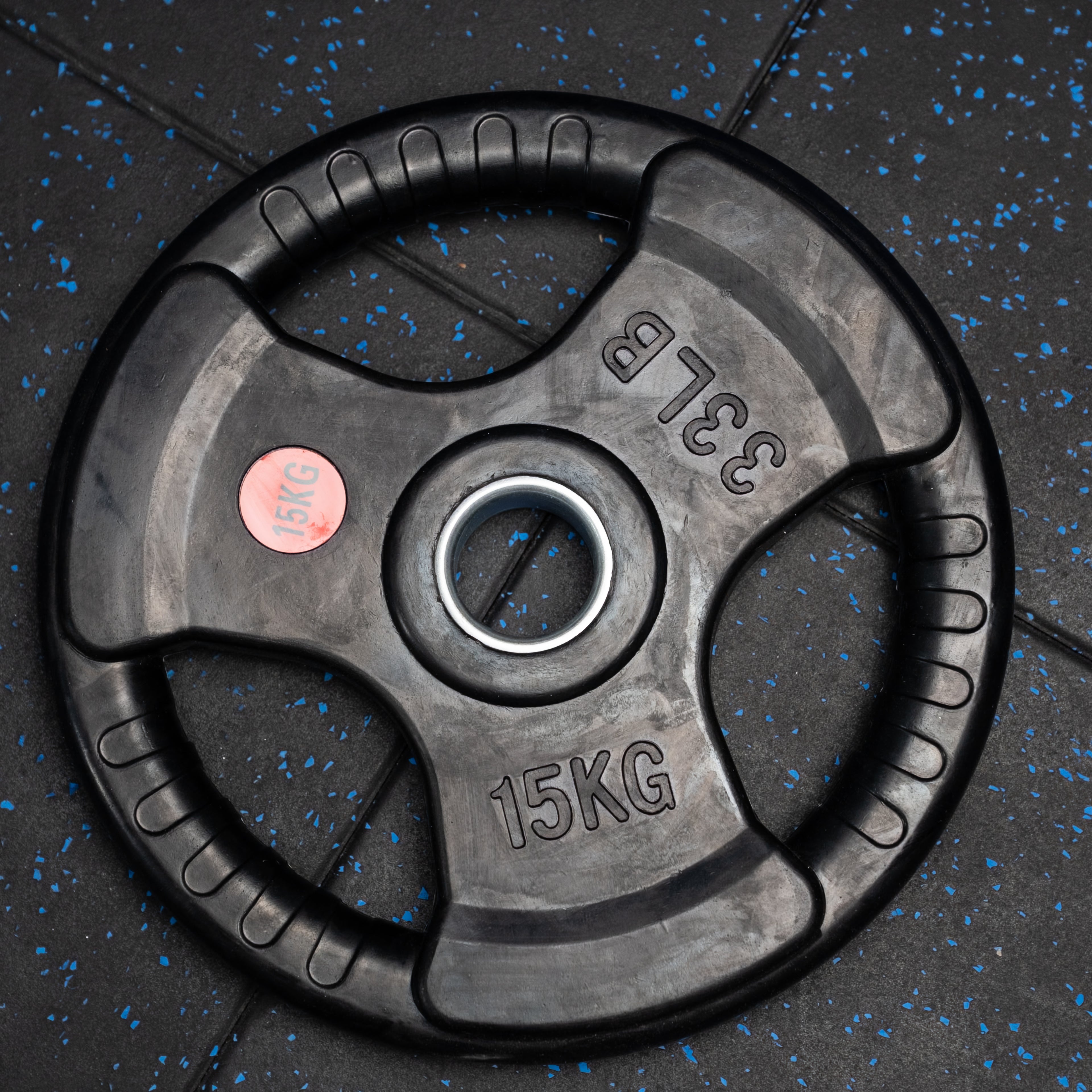 Tri-Grip Olympic Weight Plates