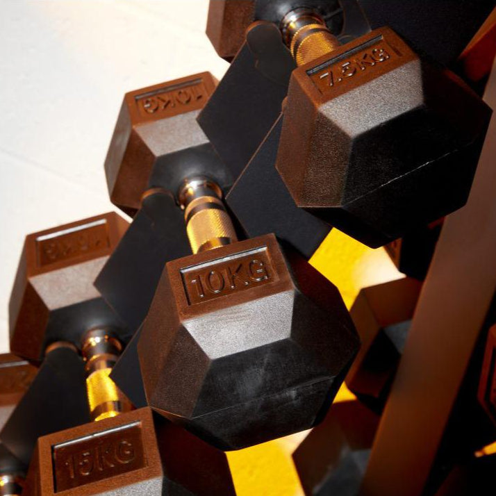 5 & 6 Tier Hex Dumbbell Tree Stand