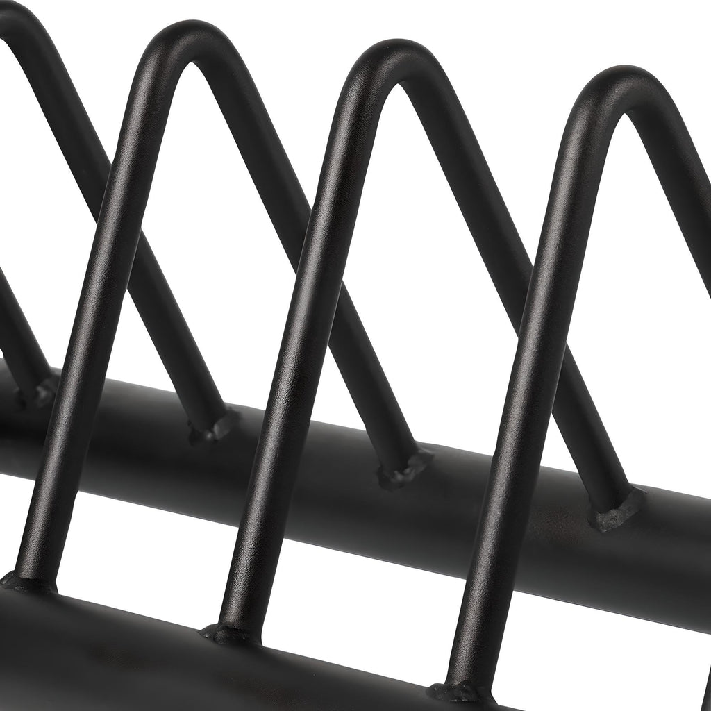 Horizontal Plate Rack & Barbell Stand