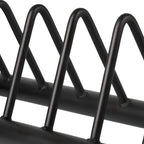 Horizontal Plate Rack & Barbell Stand