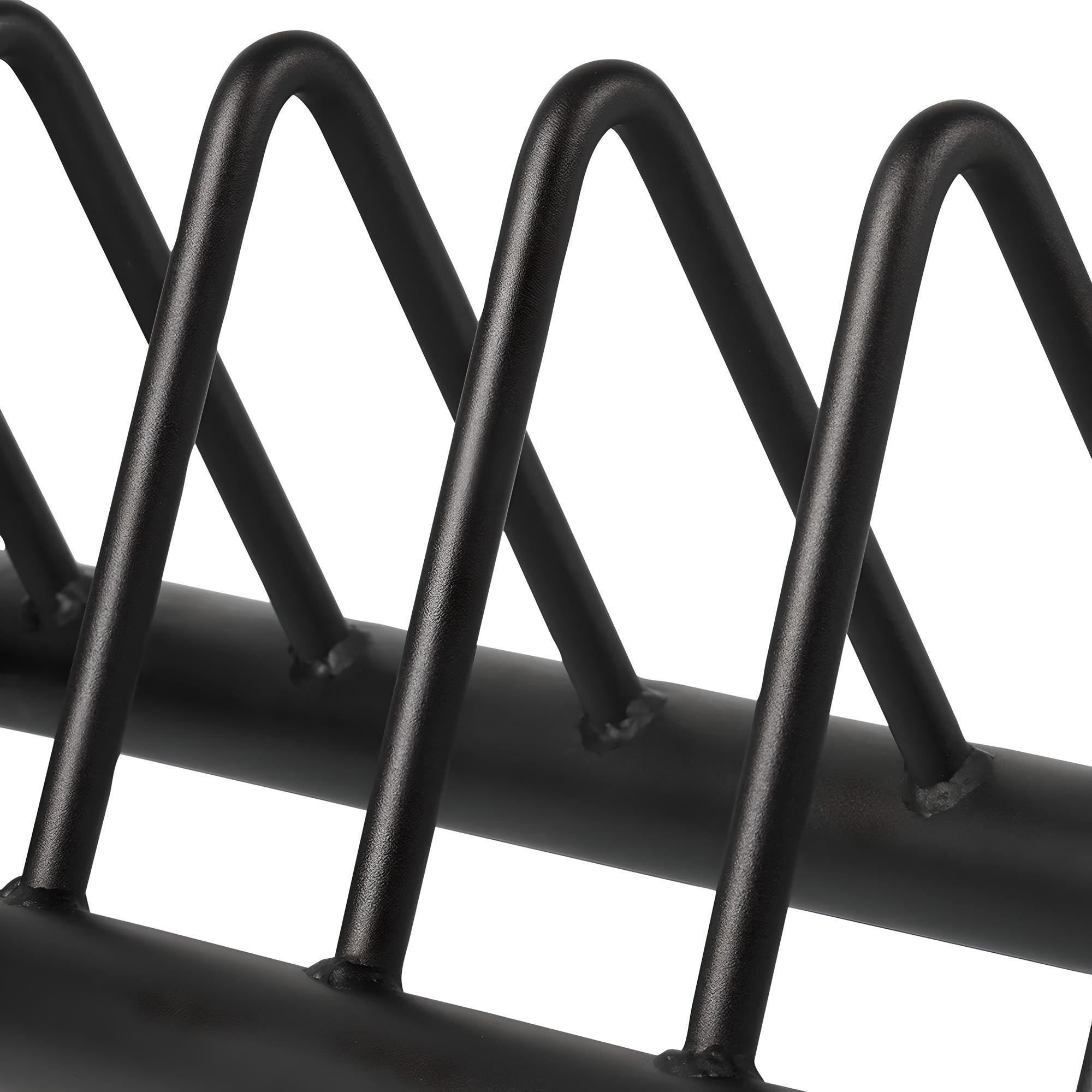 Horizontal Plate Rack & Barbell Stand