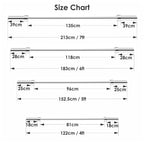 Olympic 2" Barbell 6ft - 7ft