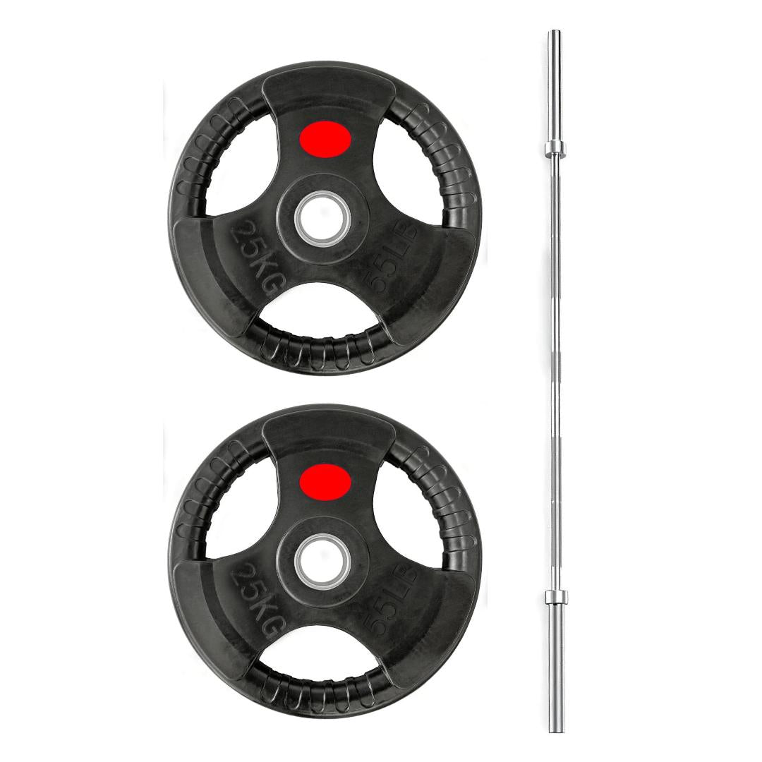 Tri-Grip Olympic Weight Plates